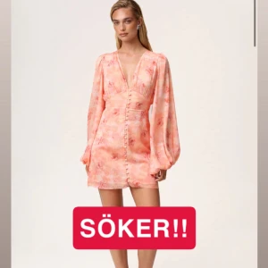 SÖKER Adoore klänning - Söker någon av dessa Adoore klänningar i storlek 38, helst i nyskick. Hör av er om ni kan tänkas sälja💖