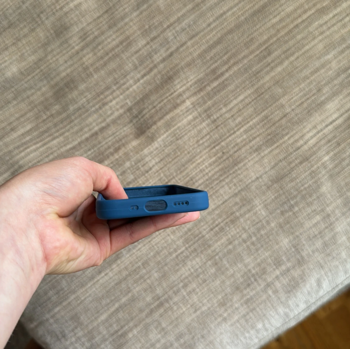 Blått Apple iPhone-skal i silikon - 3