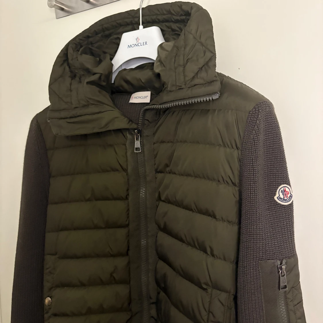 Moncler Cardigan Khaki - 1