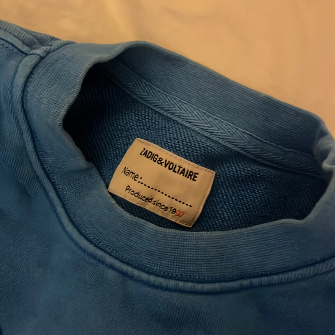 Blå sweatshirt från Zadig & Voltaire - 1