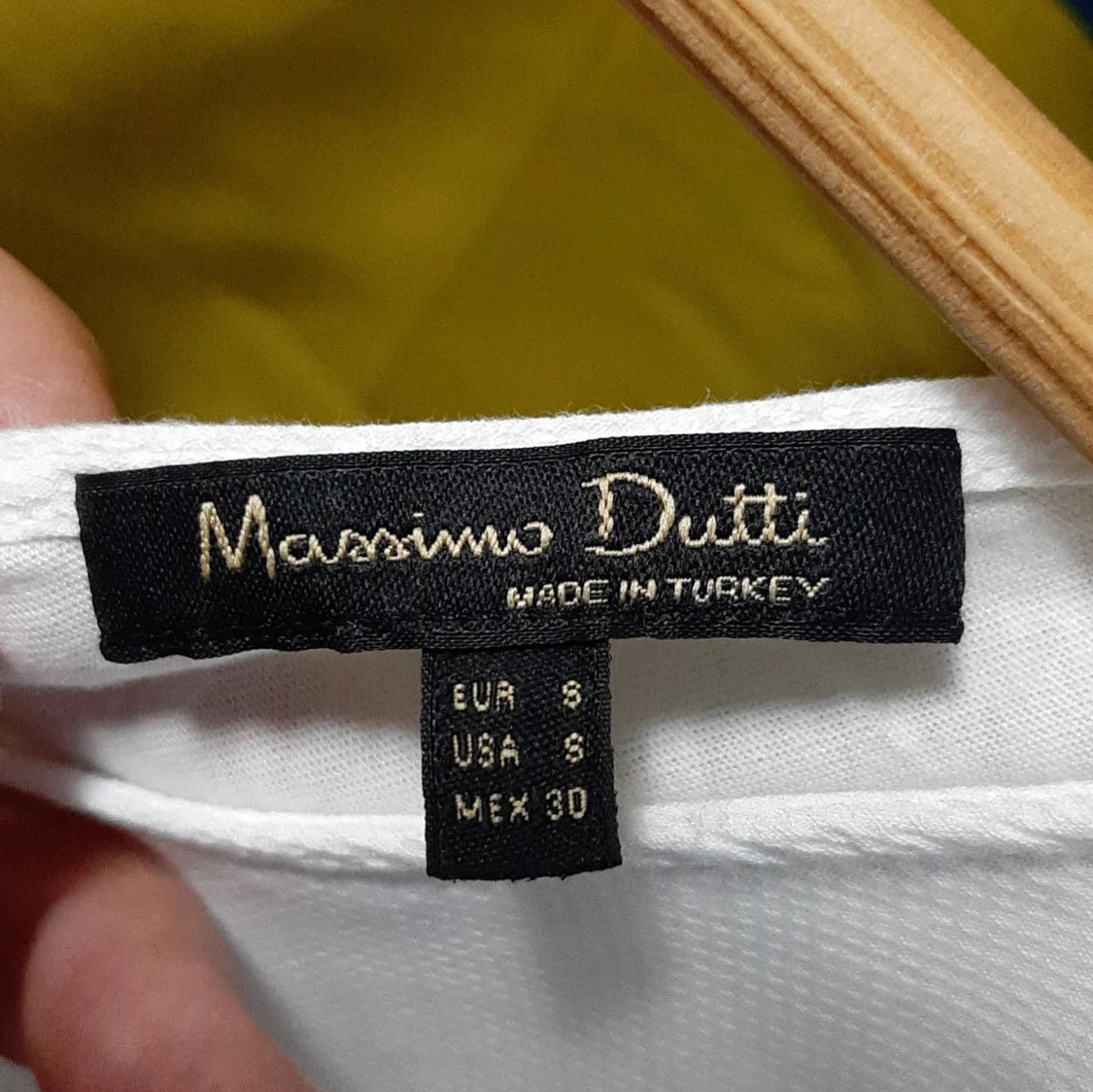 Vit blus från Massimo Dutti - 1