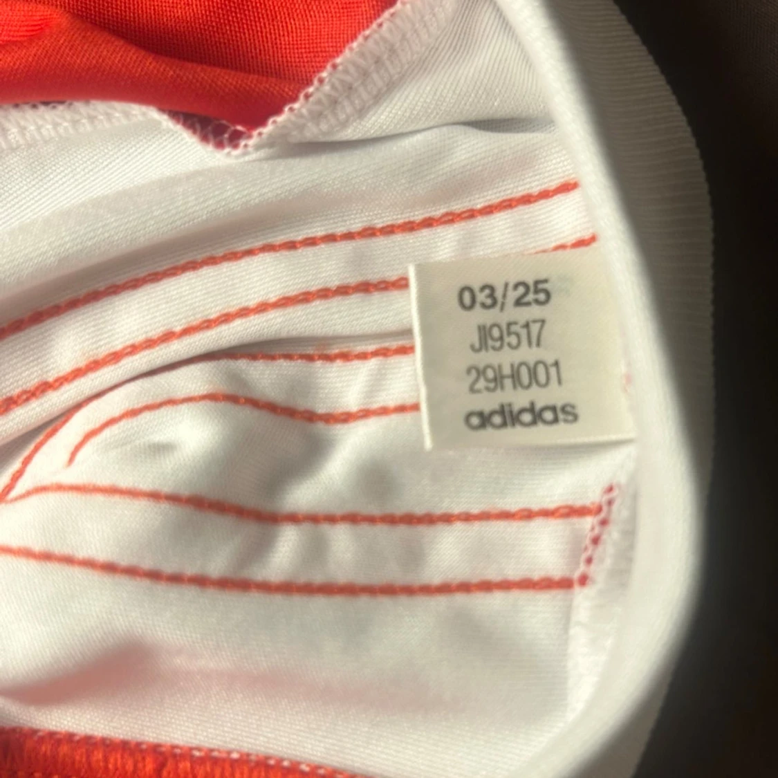 Arsenal hemmatröja Adidas röd/vit L - 4