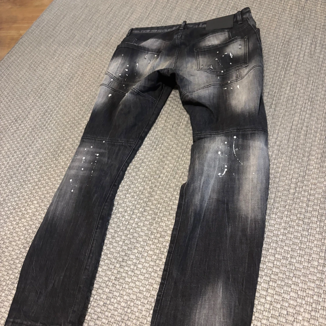 Svarta Dsquared2 jeans med slitningar - 4