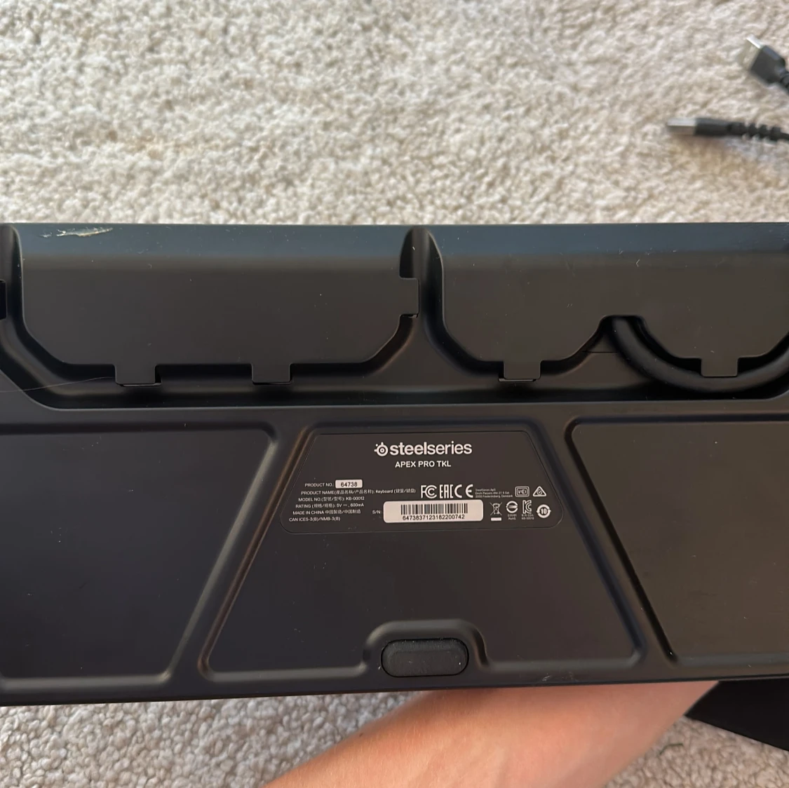 Steelseries tangentbord tkl  - 1