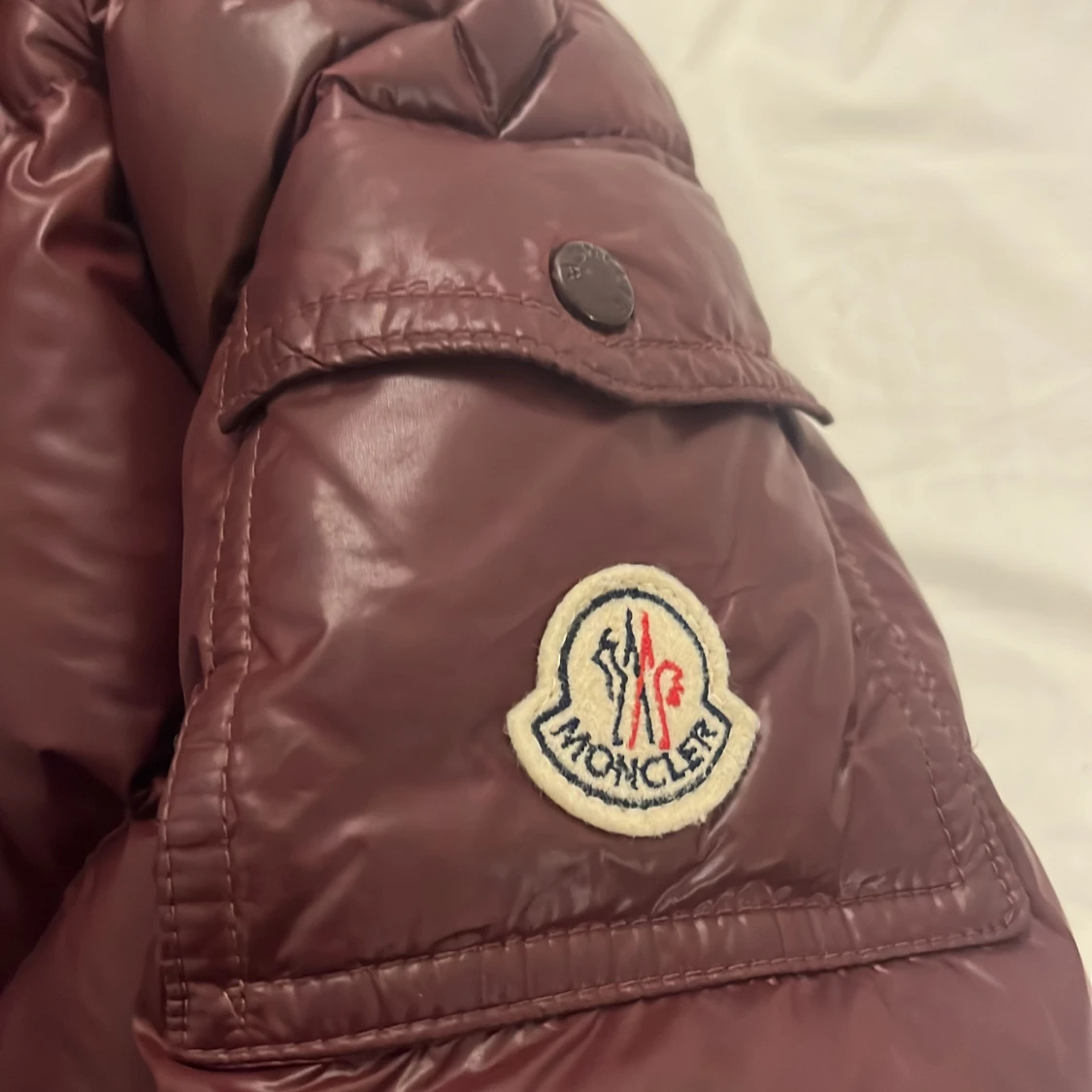Mörkbrun Moncler jacka - 4