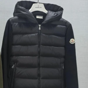 Moncler cardigan jacka med luva - Svart cardigan