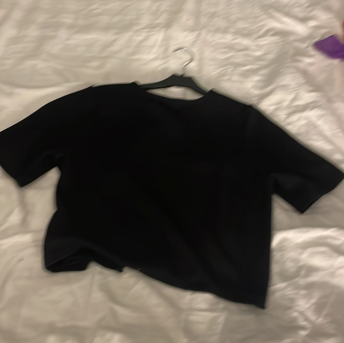 Svart bolerotopp från Gina Tricot - 3