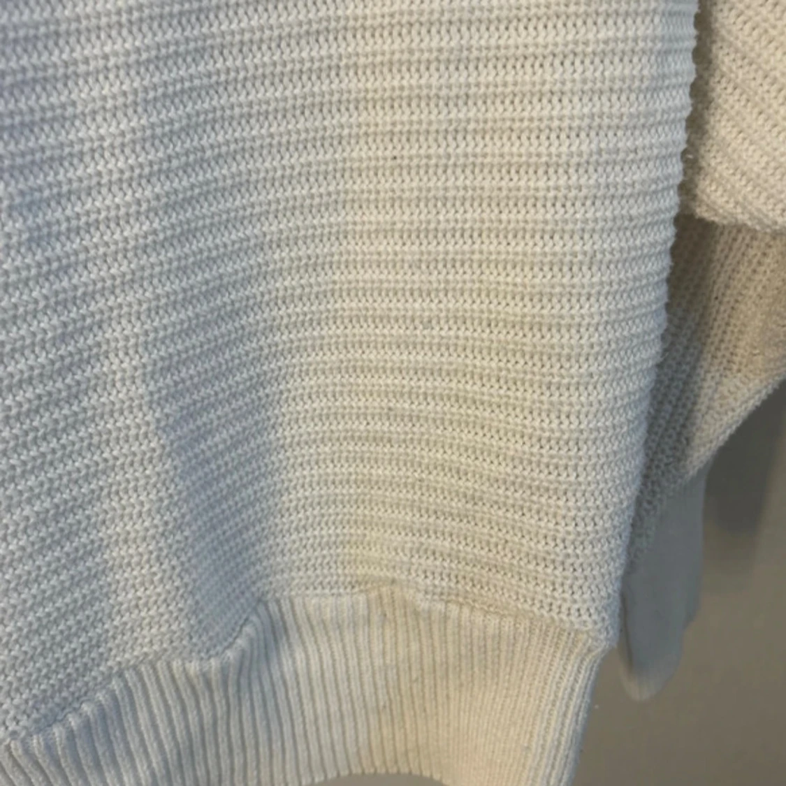 Vit stickad tröja från NA-KD XS - 3