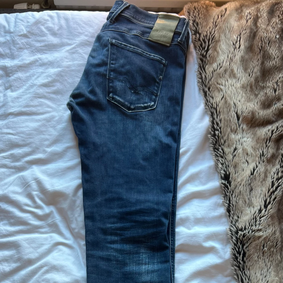 Replay Anbass Hyperflex jeans blå - 2