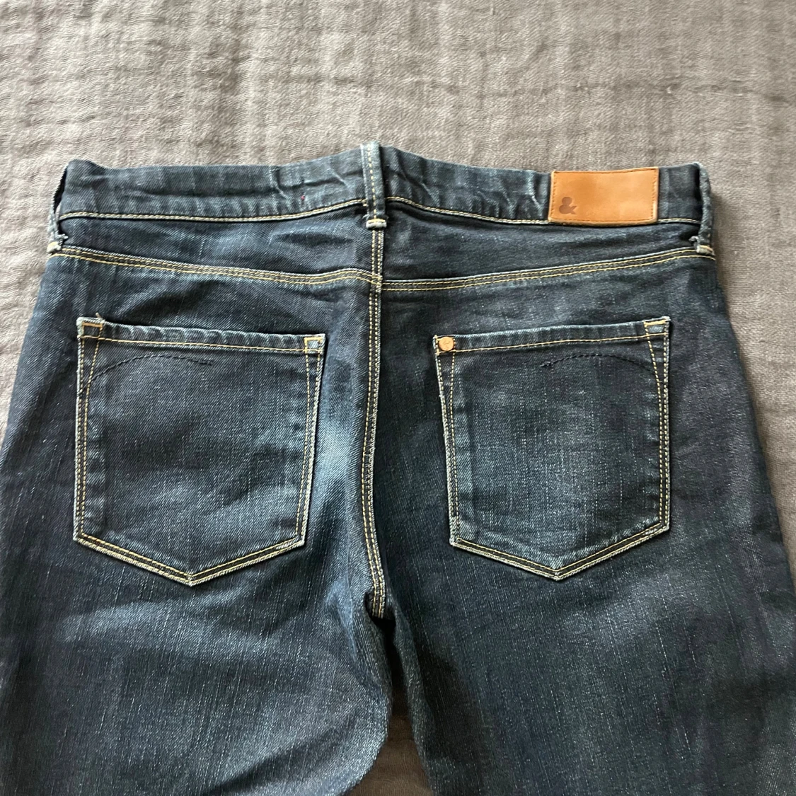 Lågmidjade bootcut jeans  - 4