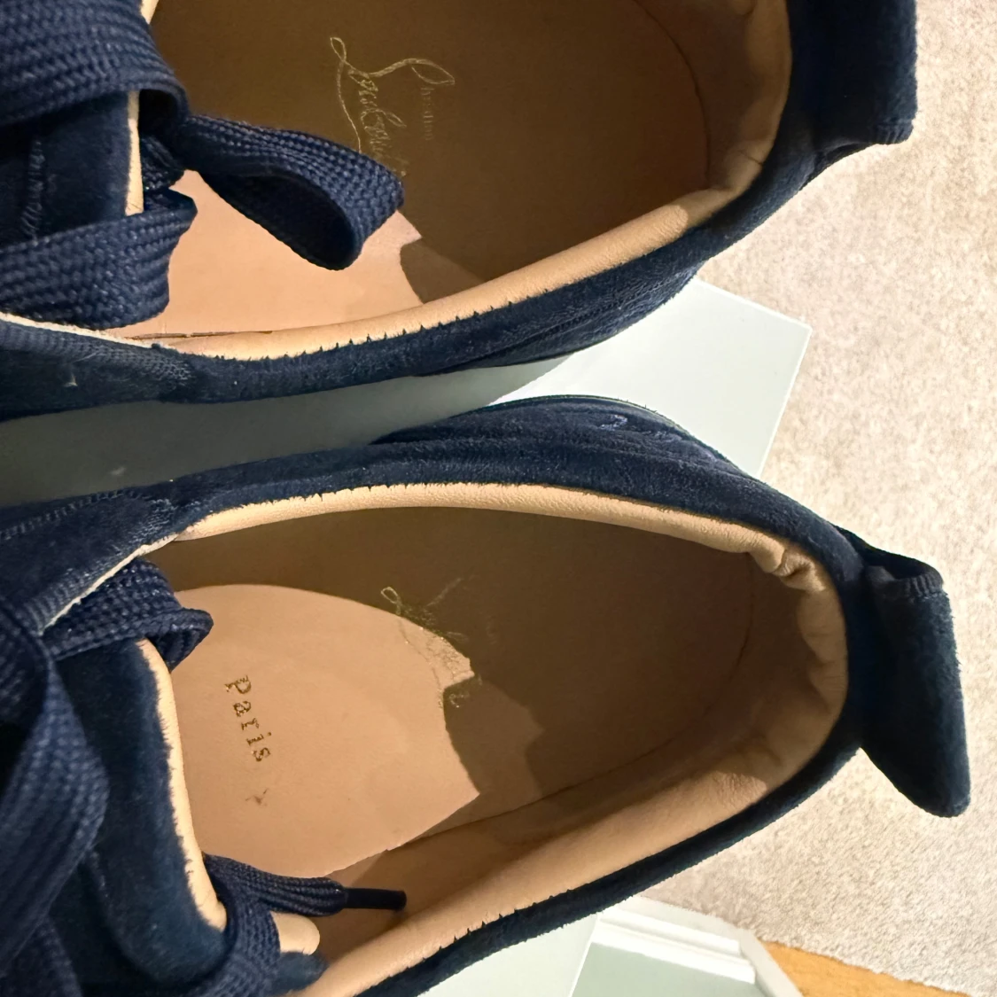 Mörkblå sneakers från Christian Louboutin - 2