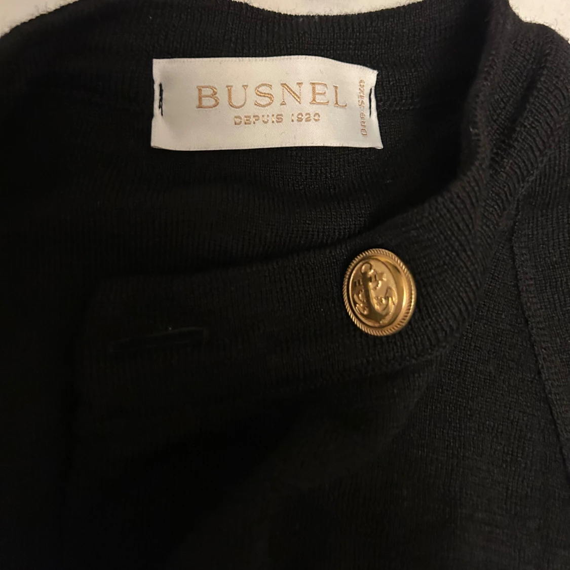 Svart cardigan jacka från Busnel - 1