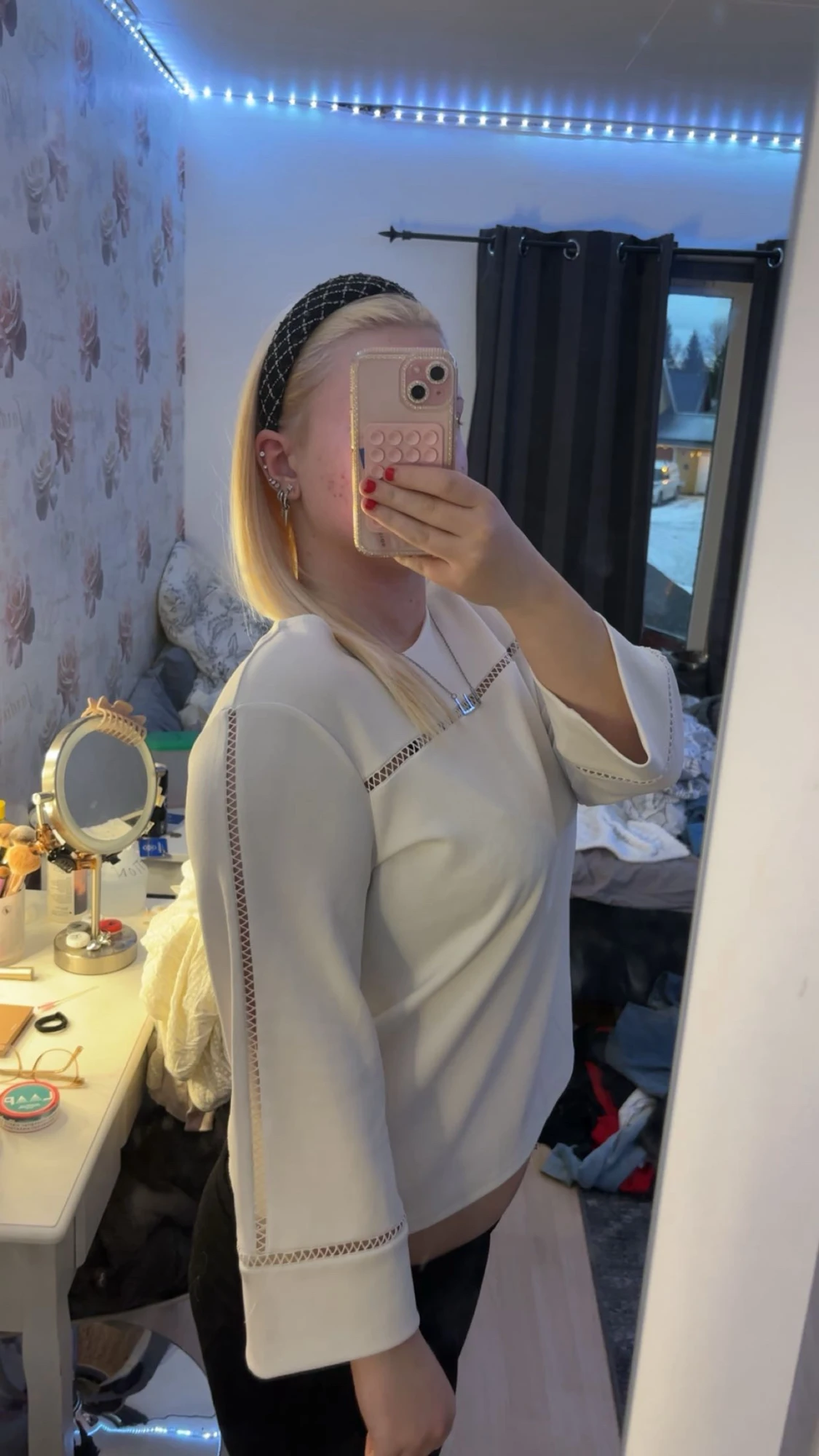 Trekvarts blus/topp - 2