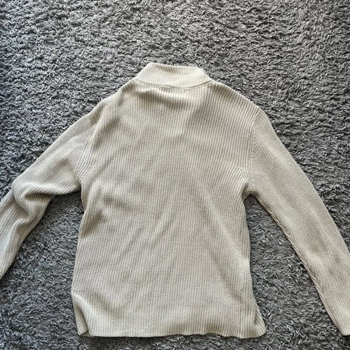 Stickad Zip tröja - 4