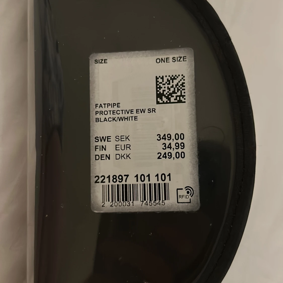 Fat Pipe innebandy glasögon svart/vit - 4