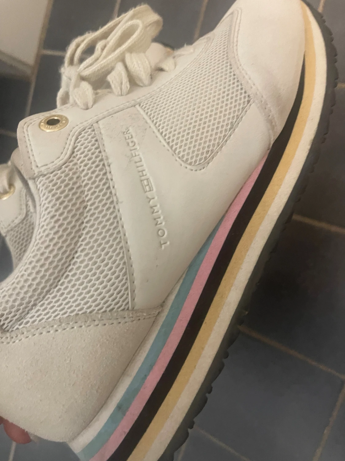 Vita sneakers Tommy Hilfiger pastell - 1