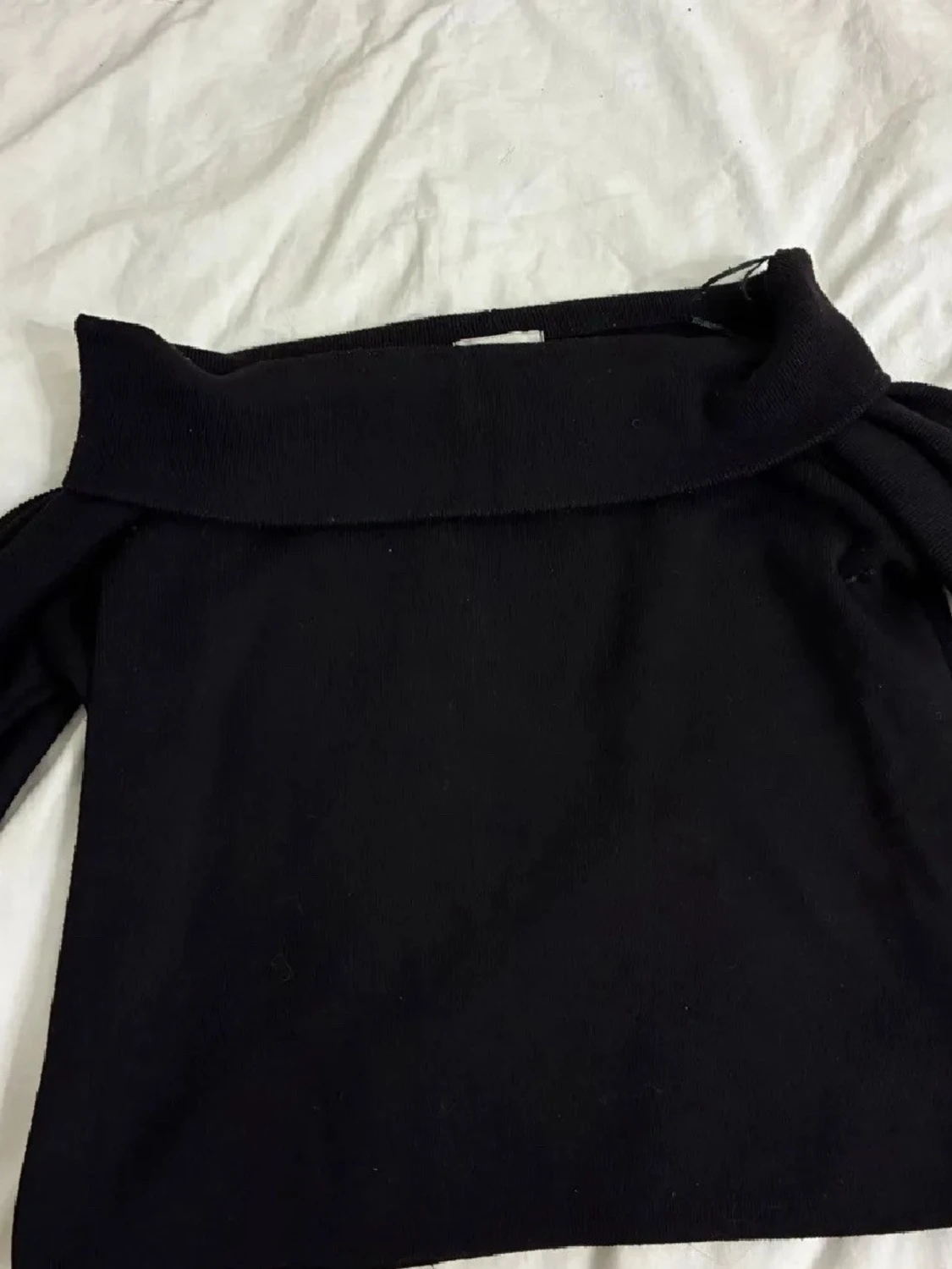 Svart polotröja från H&M