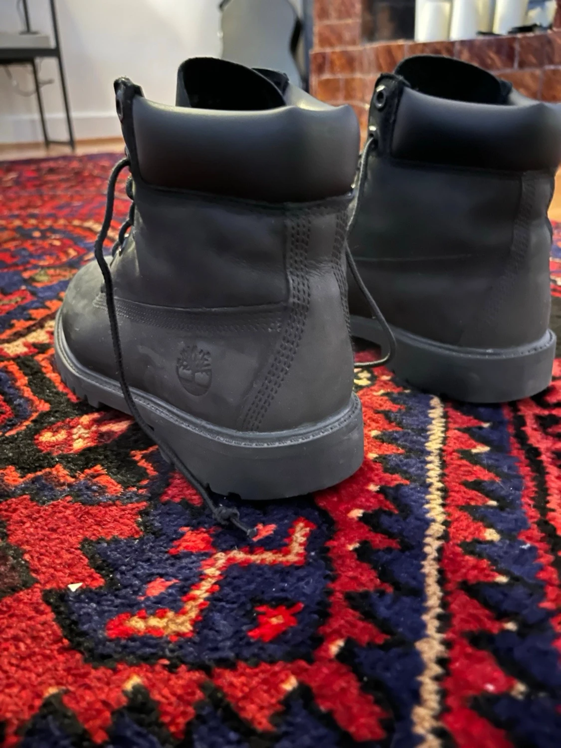 Svarta vattenimpregnerade timberland boots - 3