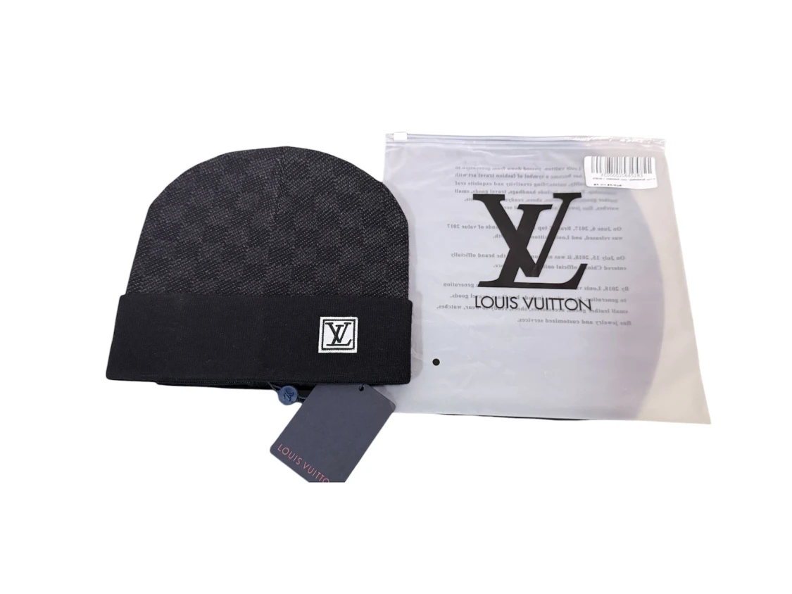 Louis Vuitton rutig väst i svart/grå - 1