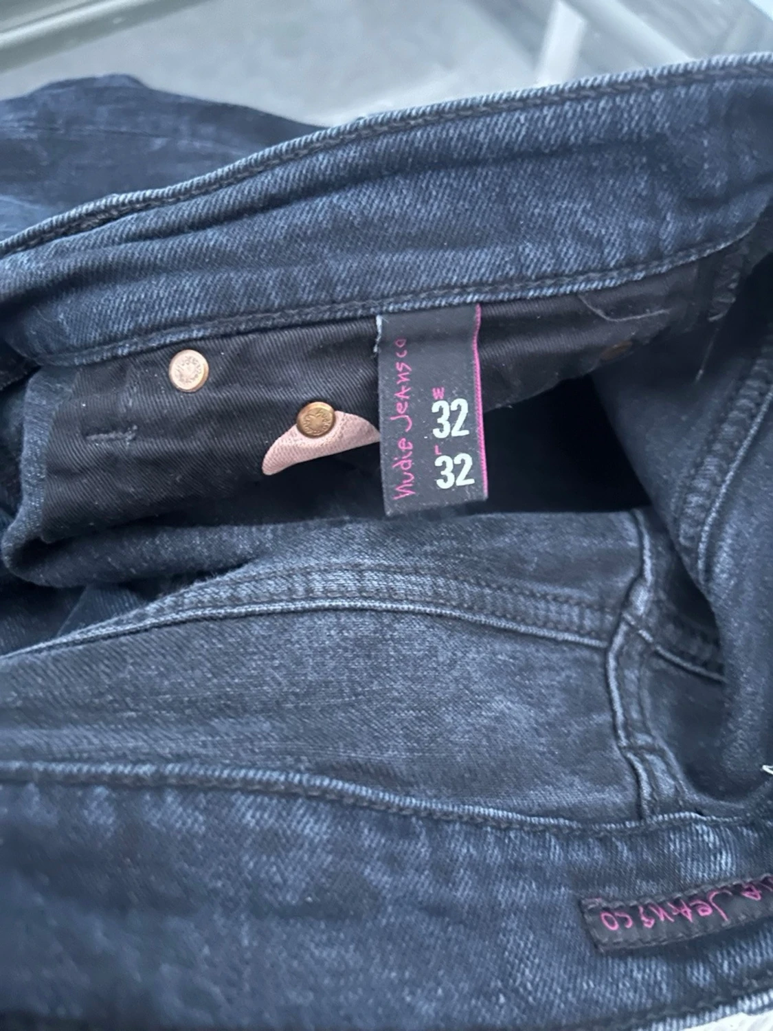 Nudie Jeans Lean Dean – dark raw denim (W32 L32) - 4