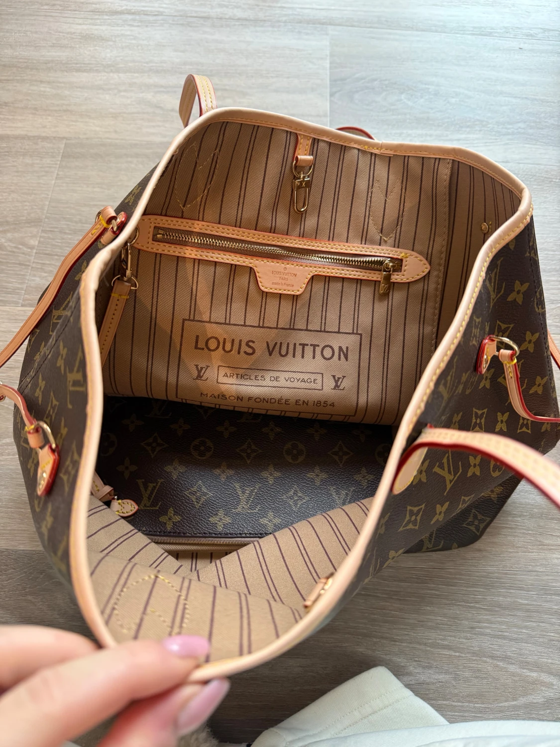 Monogram handväska - 1