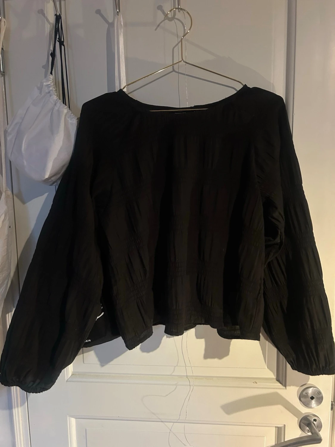 Svart långärmad topp - 2