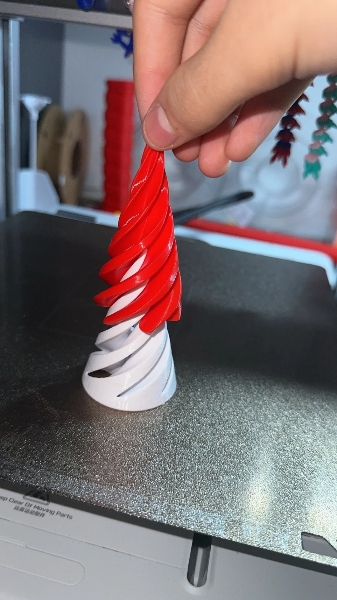 3D-Printad Fidget Spiral Kon - 1