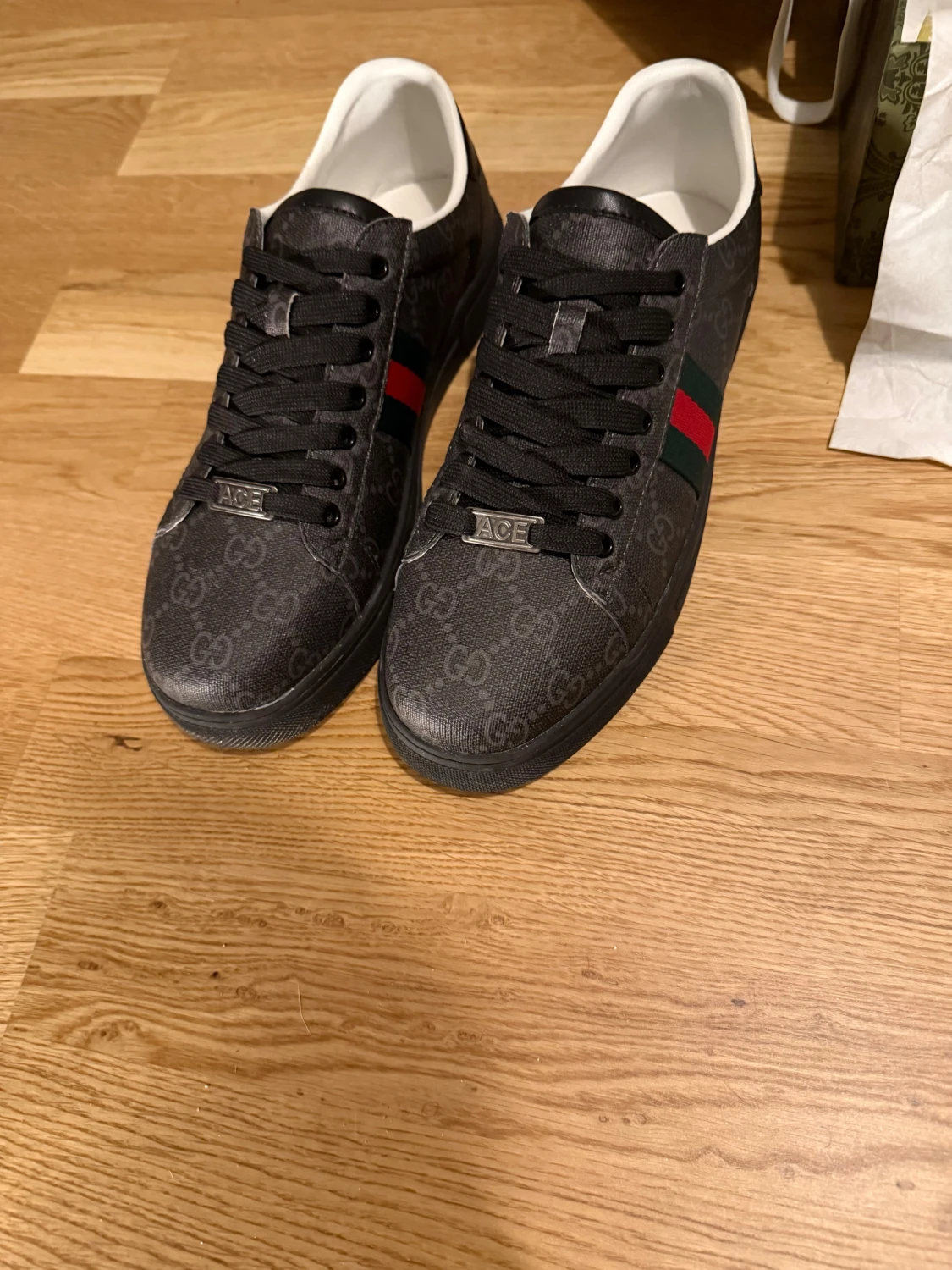 Gucci Ace Svart - 2