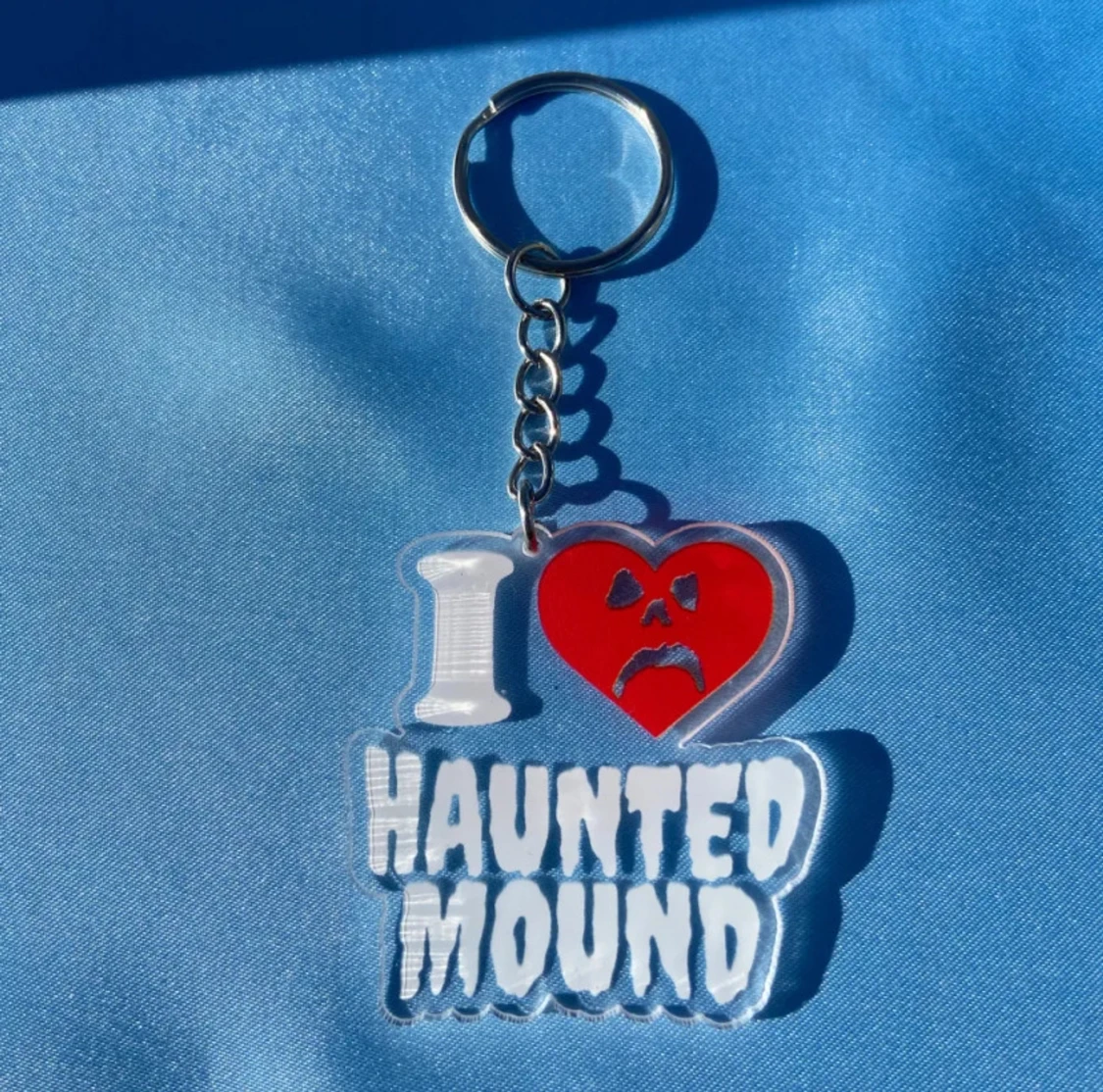 HAUNTED MOUND - acrylic keychain