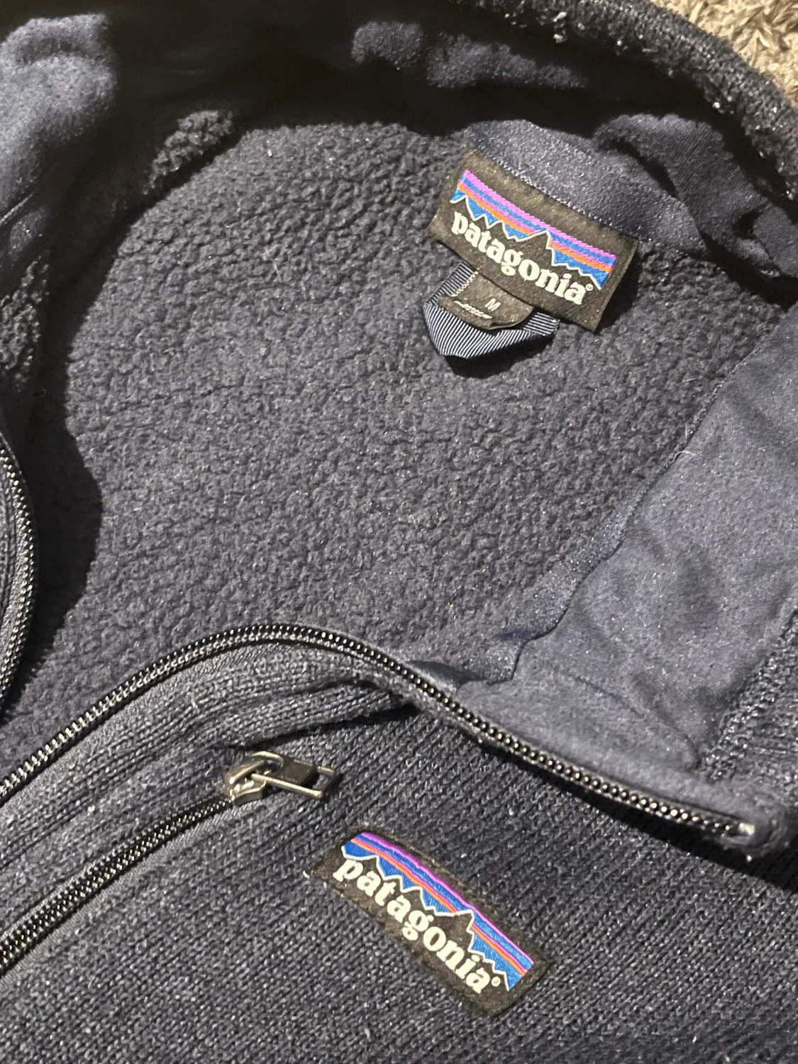 Mörkblå fleeceväst från Patagonia - 2