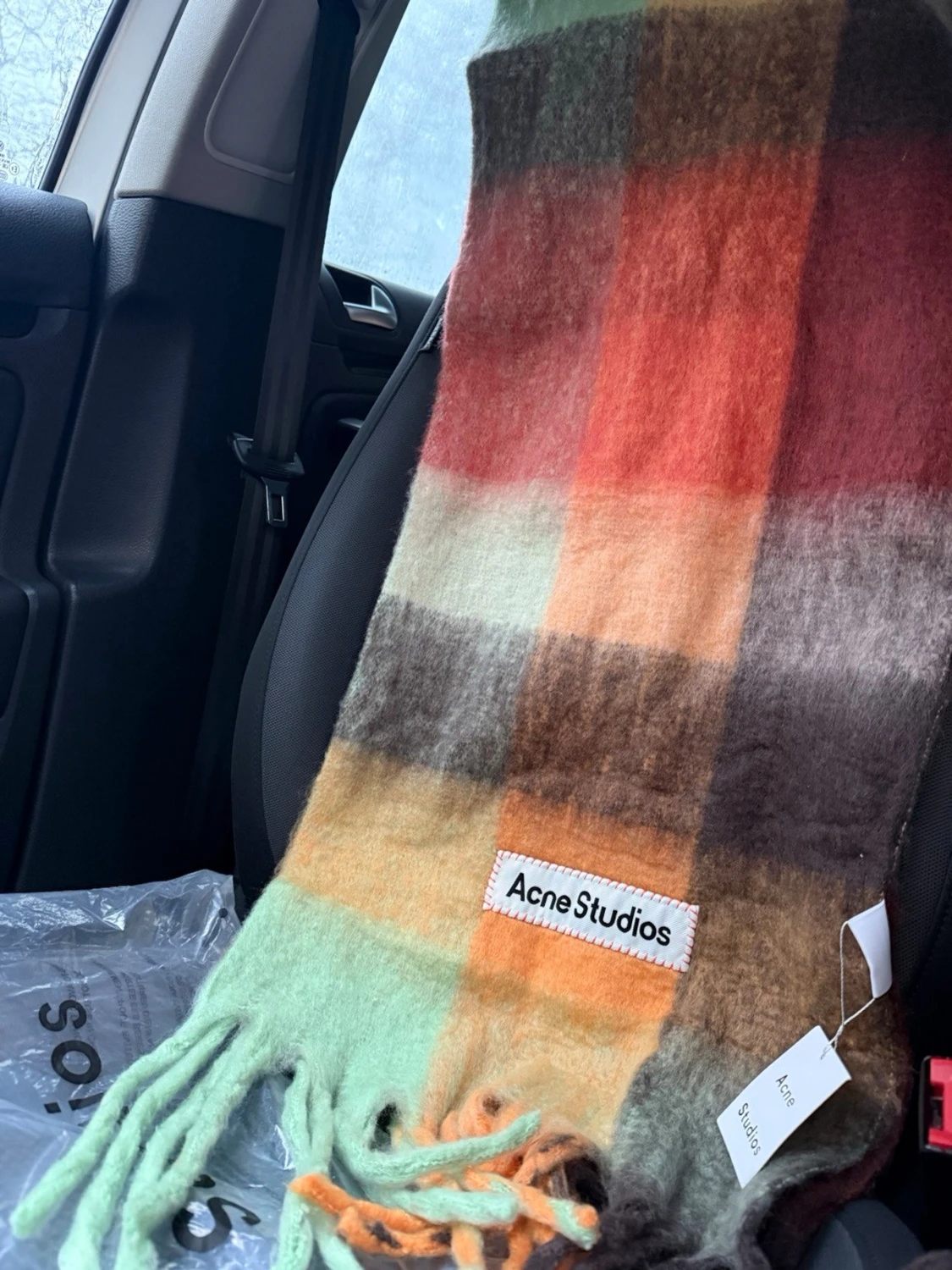 Rutig Acne Studios ullhalsduk - 1