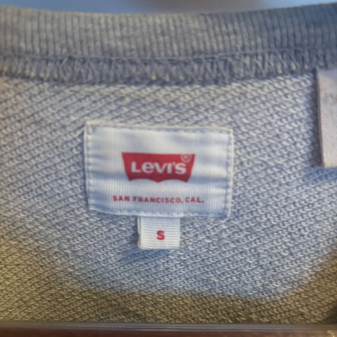 Grå sweatshirt från Levi's i bomull - 2