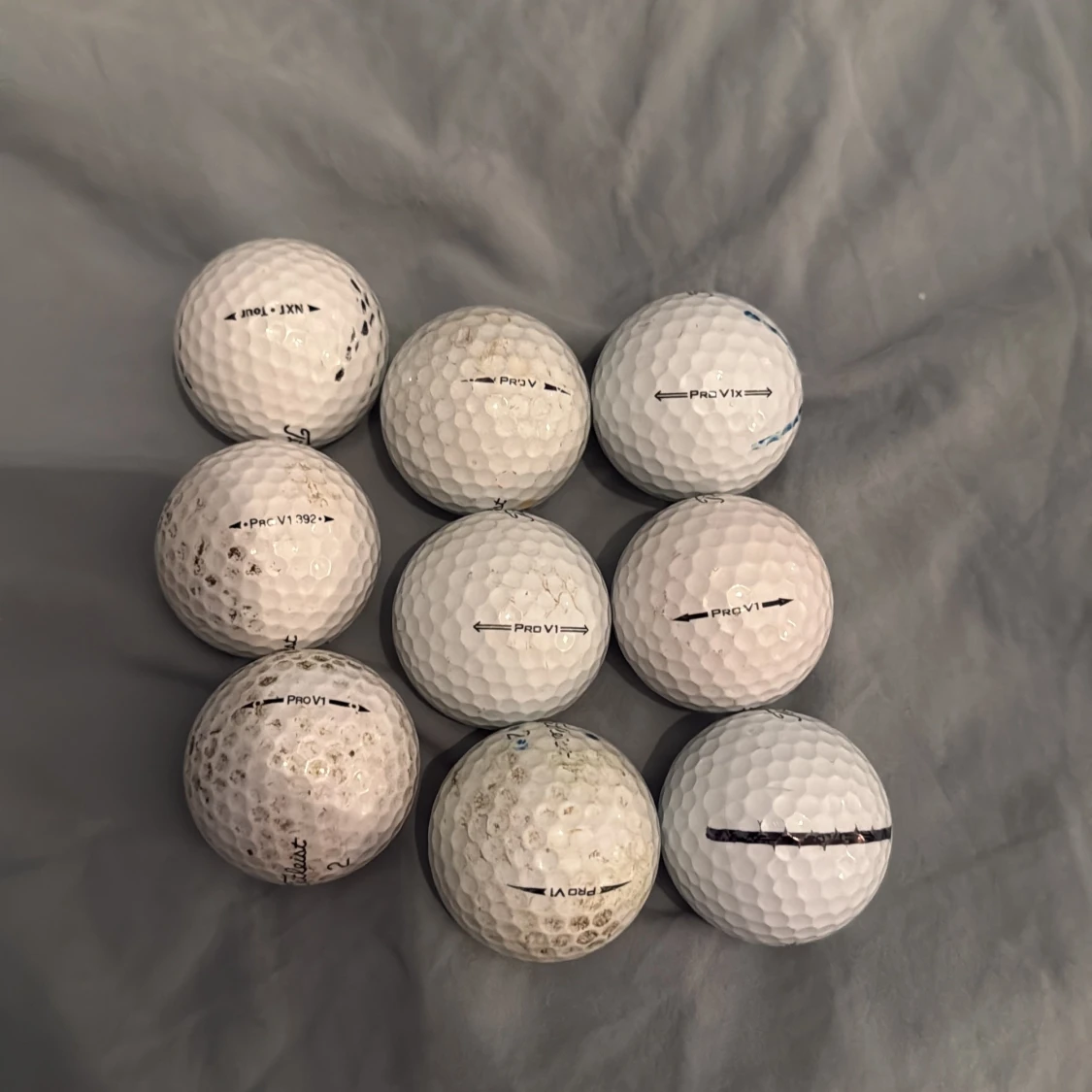 Begagnade golfbollar, blandade märken - 1