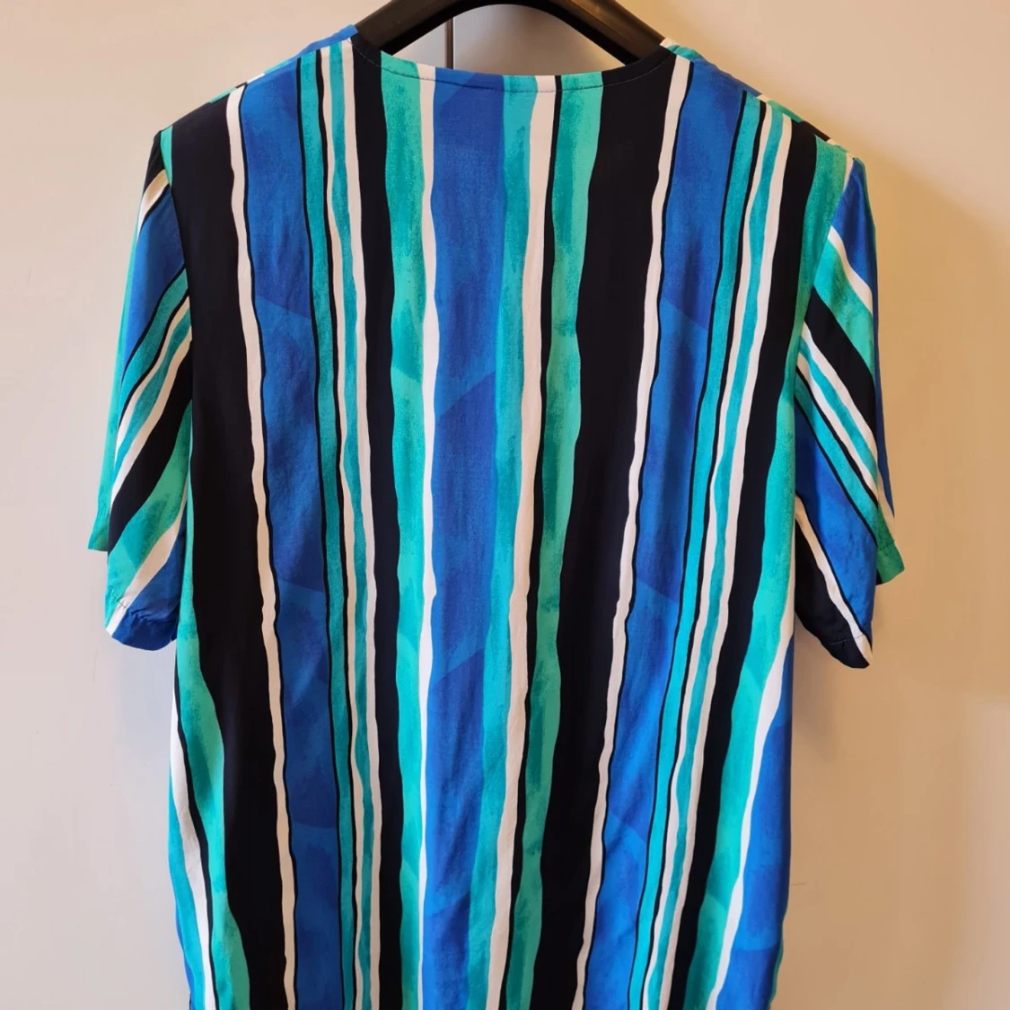  Randig retro blus från Wästgöta strl 46 - 1