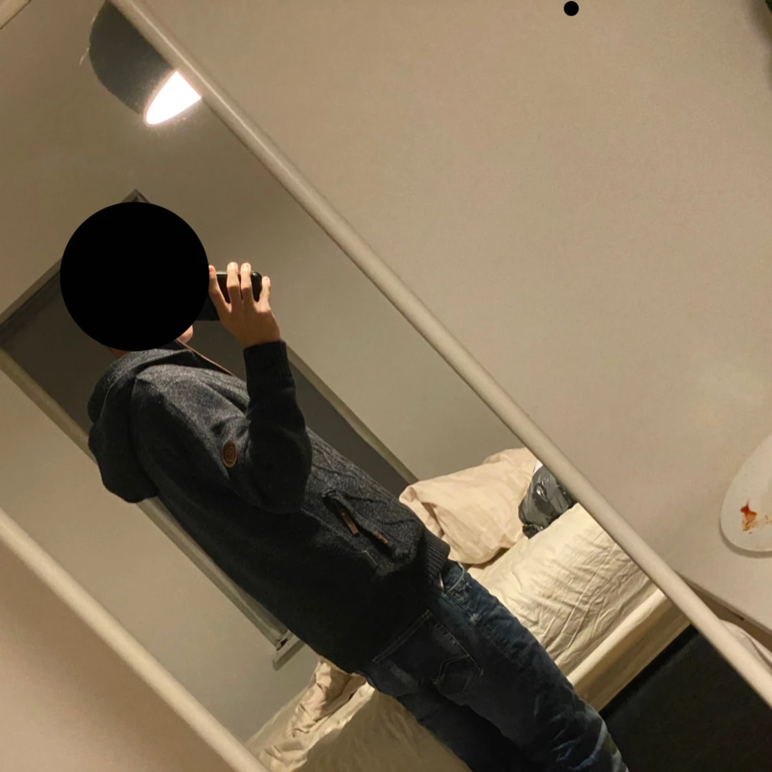 Mörkgrå cardigan  - 1