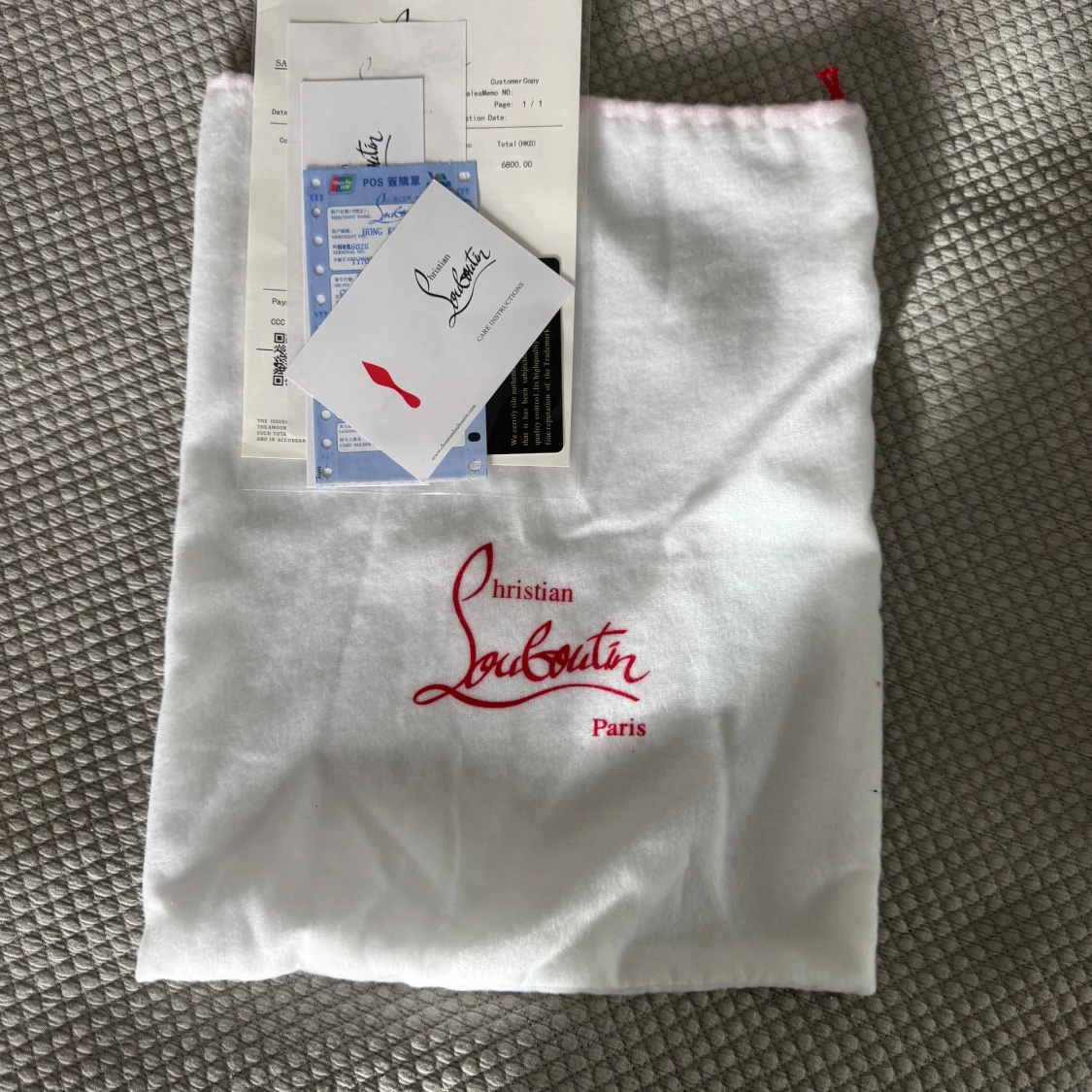 Grå mocka sneakers från Louboutin 45 - 3