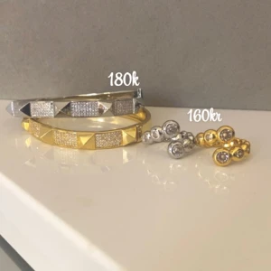 Guld och silver armband & ringar - Frakt 22kr 