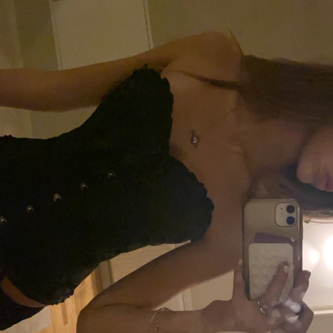 Svart korsett skit snygg till halloween