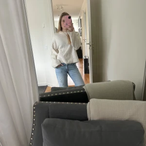 Stickad tröja  - Stickad tröja i mohair från hm