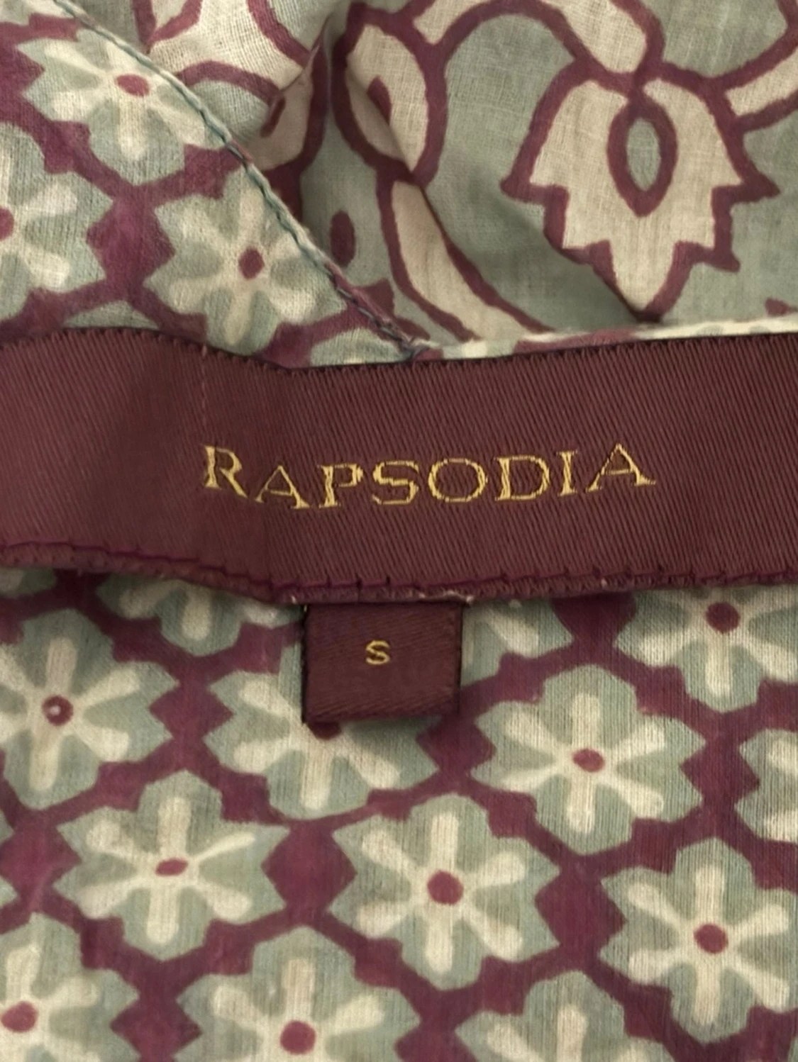 Mönstrad kortklänning - 3