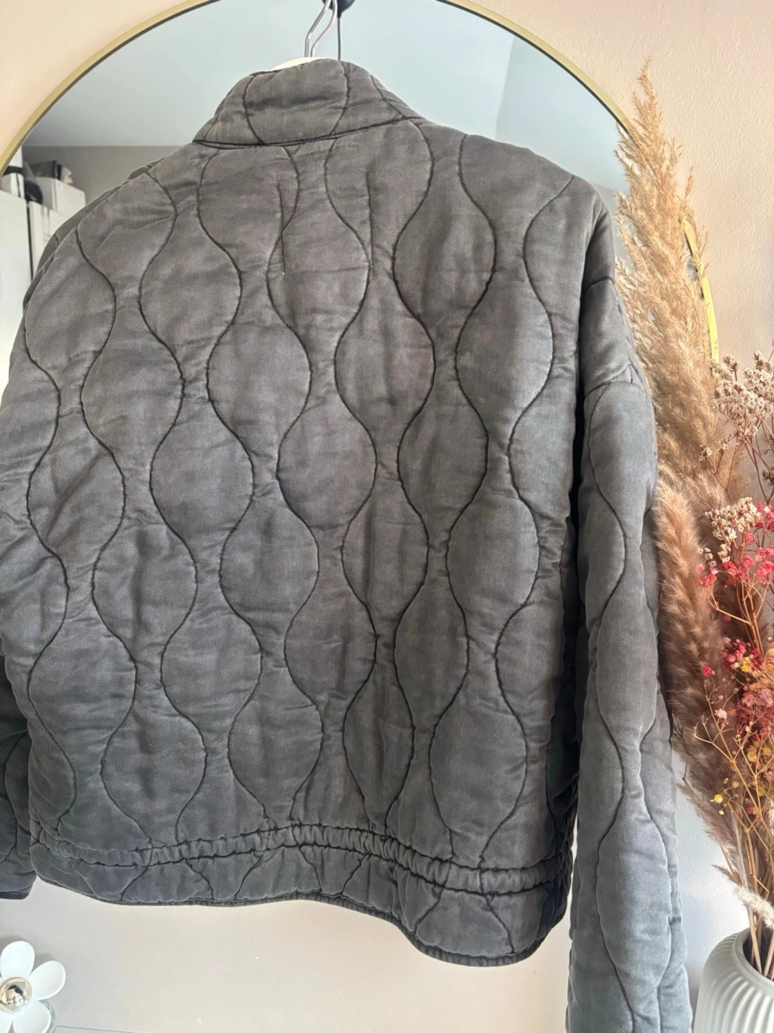 Grå mönstrig jacka från Zara - 1