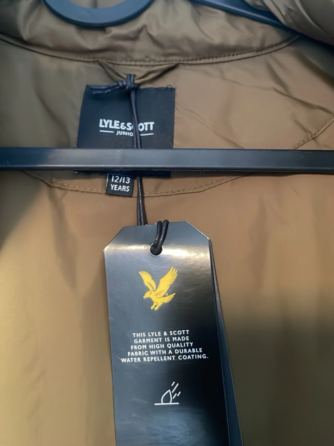 Brun dunväst från Lyle & Scott - 1