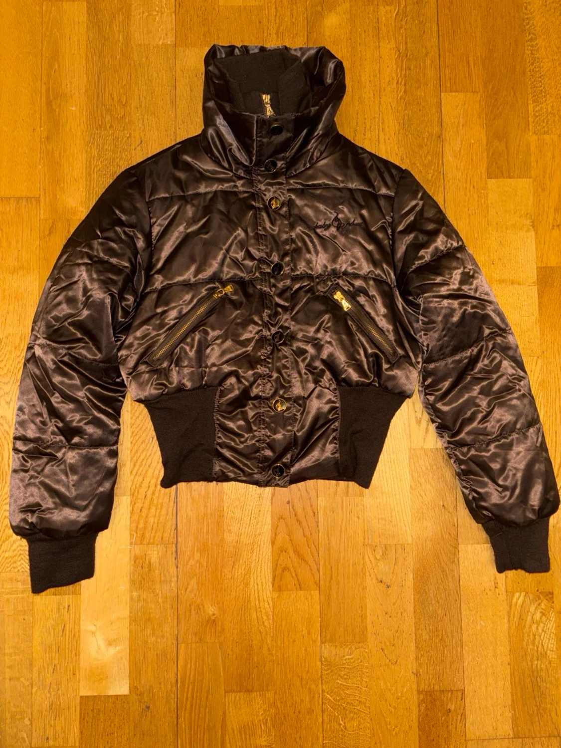 Brons pufferjacka från Baby Phat