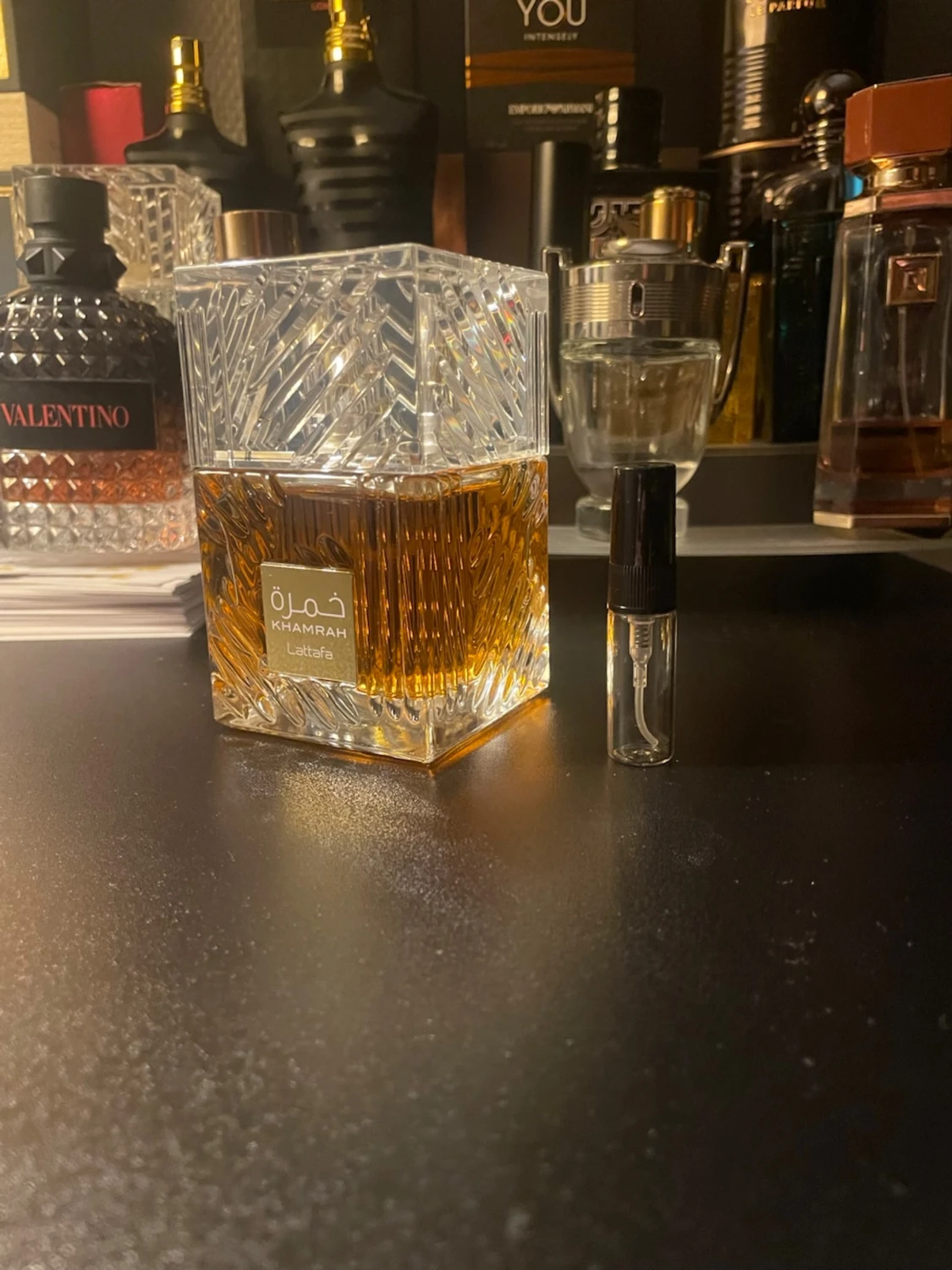 Lattafa Khamrah 4 ml sample