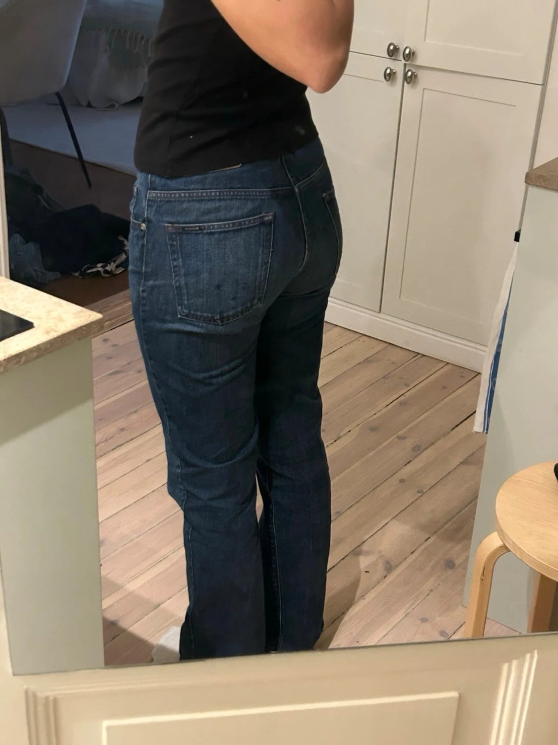 Mörkblå jeans från Boomerang - 1