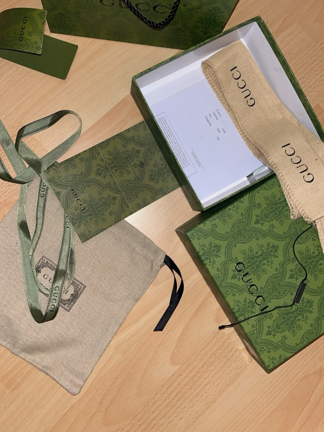 Gucci beige GG Supreme bälte - 4