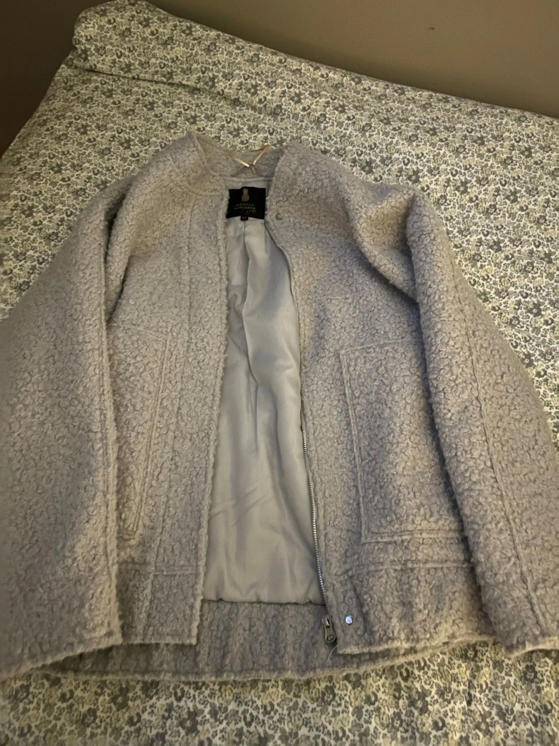 Beige teddyjacka Pernilla Wahlgren XS - 1