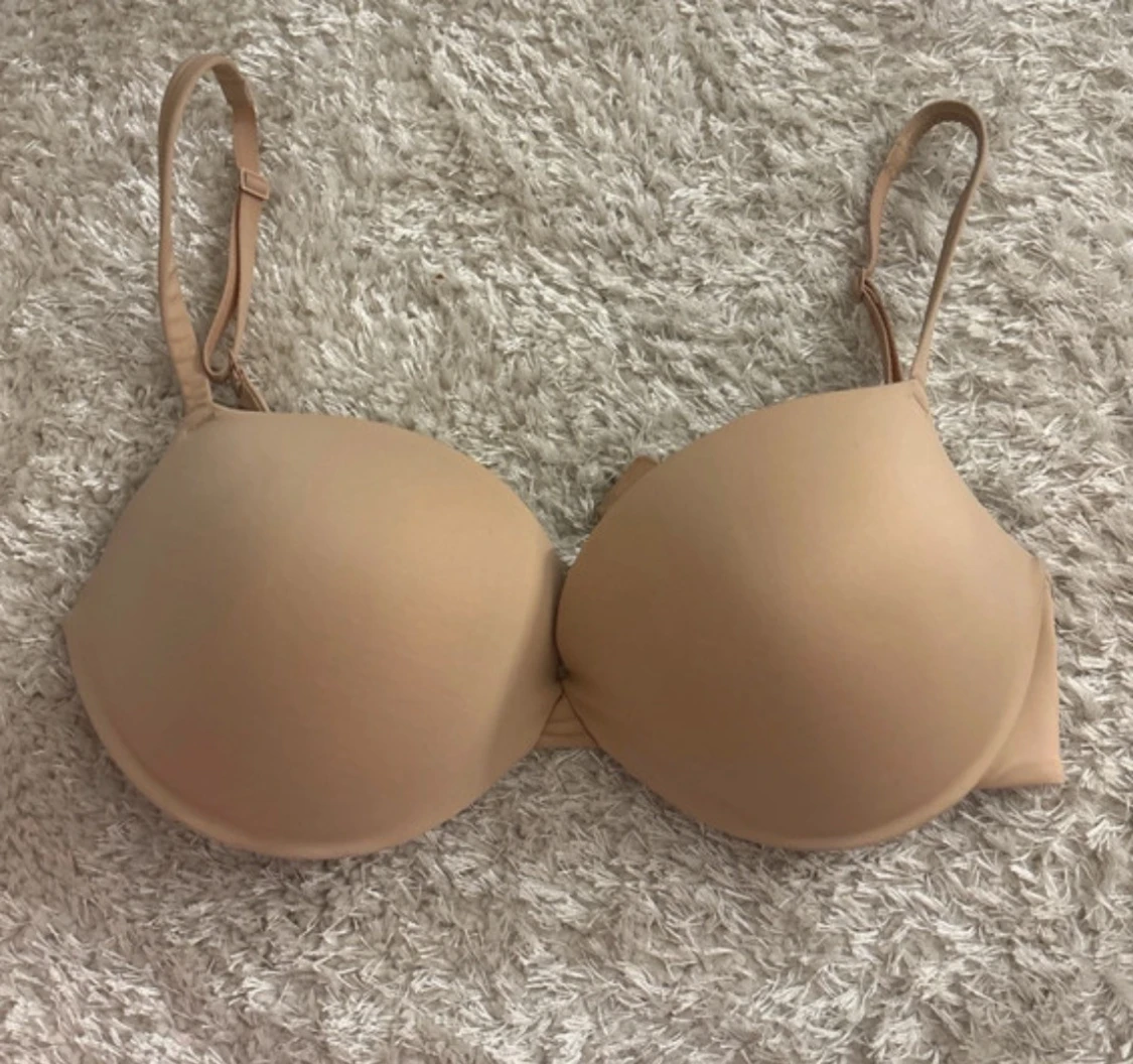 Beige vadderad bh 34DDD