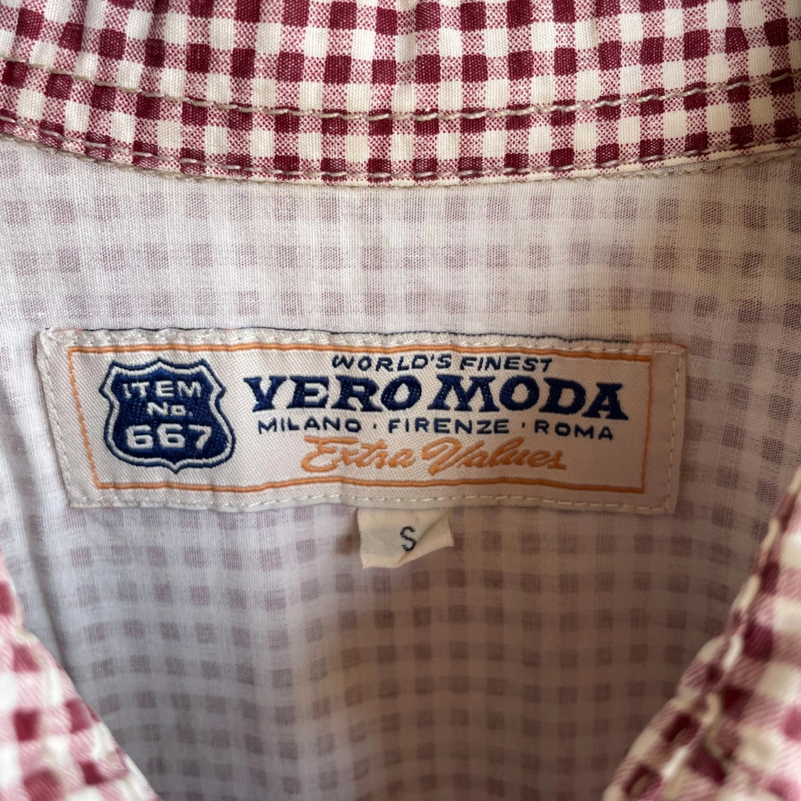 Rutig skjorta från Vero Moda - 2