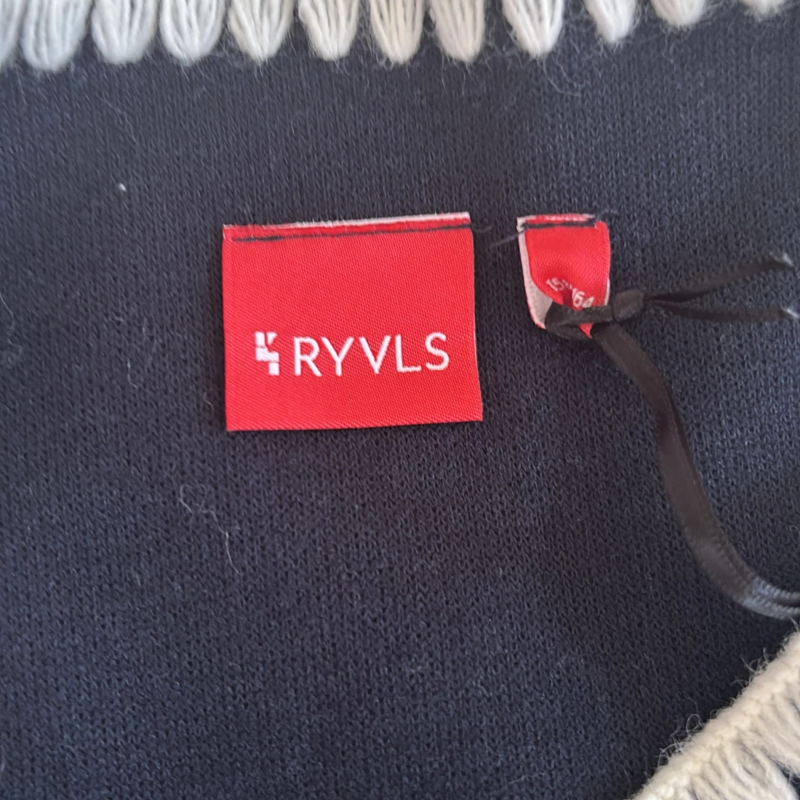 Mörkblå cardigan jacka från RYVLS - 2